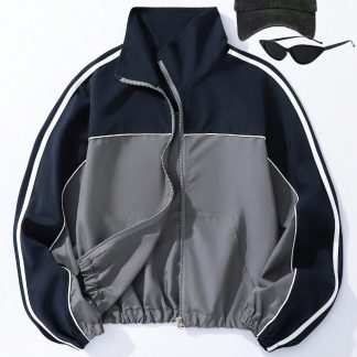 カジュアルジャケット レディース ブラック ジャージ